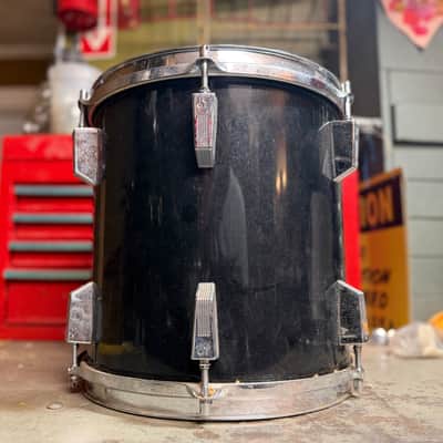 1970s Sonor Phonic 12x12 Tom Tom in Black Wrap image 5