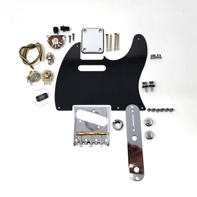 Carparelli Hardware Set for Tele (SET A) - Chrome, Black or Gold image 1