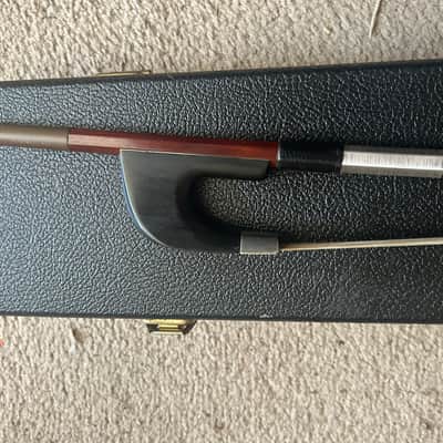 Upright Bass Bow 3/4 C.R. Chagas - Permambuco Circa 2001 image 6