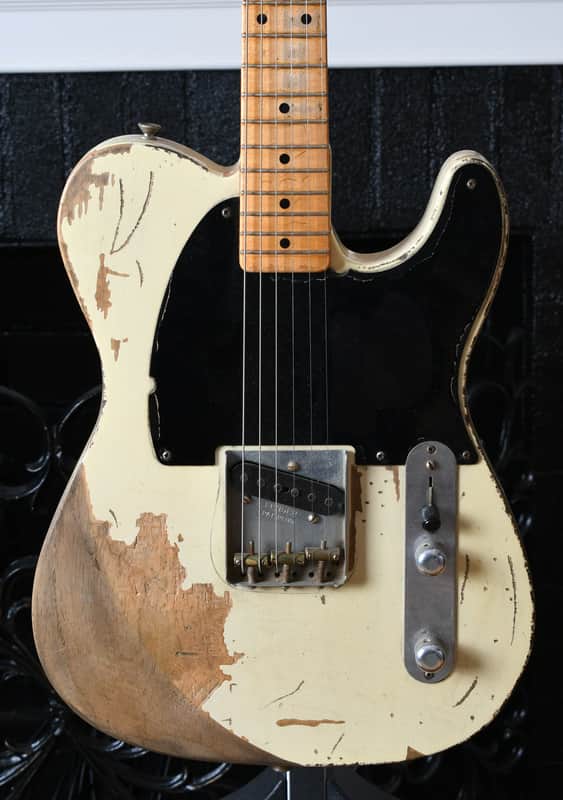 2006 Fender Jeff Beck Masterbuilt Yuriy Shishkov '59 Esquire Relic & Flightcase image 1