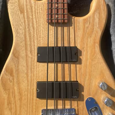 Jimmy wilson landing 4 string bass guitar 2010’s One piece ash body natural image 3