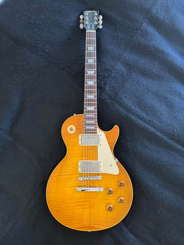 Gibson Custom Shop Historic Collection '58 Les Paul Standard Flame Top Reissue 1997 - 2002 - Butterscotch