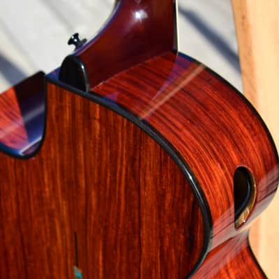 2018 TreeHouse OMZ Cutaway Acoustic Guitar | Cocobolo & Adirondack Spruce image 7