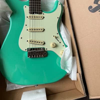 Schecter Nick Johnston Traditional with Ebony Fretboard 2020 - Present - Atomic Green image 2