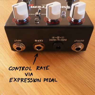 Fulltone Supa-Trem Jr MODIFIED for Expression RATE control image 5