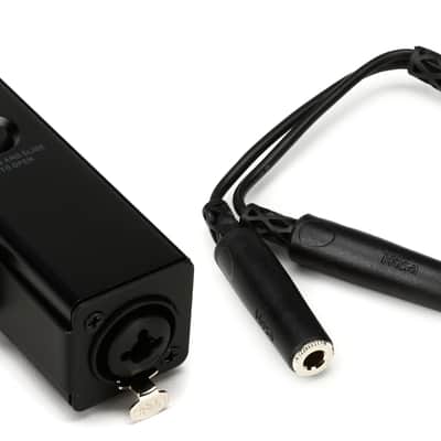 Behringer P2 Ultra-Compact Personal In-Ear Monitor Amplifier  Bundle with Hosa YPP-118 Y Cable - 1/4 inch TRS Male to Dual 1/4 inch TRS Female image 1