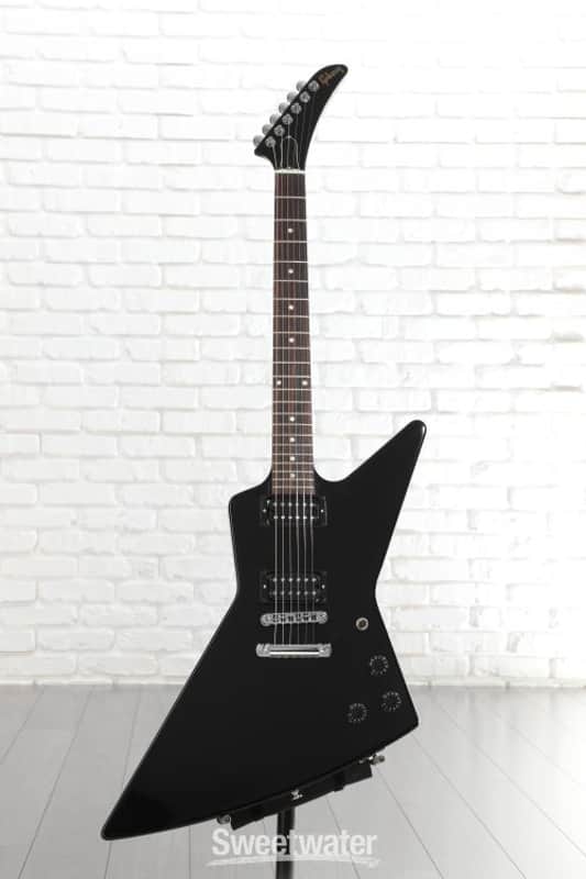 Gibson 80s Explorer Solidbody Electric Guitar - Ebony (Expl80Ebd1)