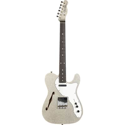 Fender Custom Shop ‘60 Telecaster Custom Thinline - Aged Silver Sparkle image 2
