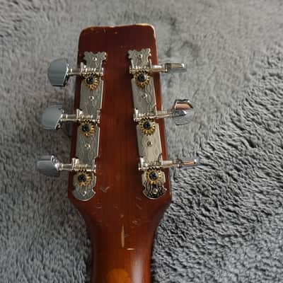 Nikko Guitar 3823 - Quilted Green Acoustic Guitar image 22