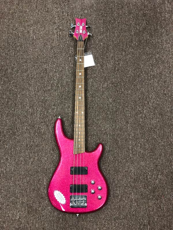 Daisy Rock- Rock Candy Bass Guitar (Atomic Pink) image 1