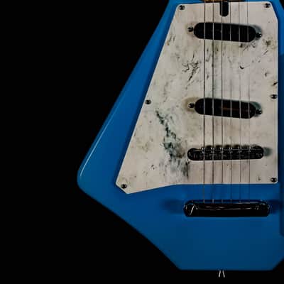 Jolana Star 9 Style Custom Electric Guitar Vintage Czechoslovakian Space Age image 11