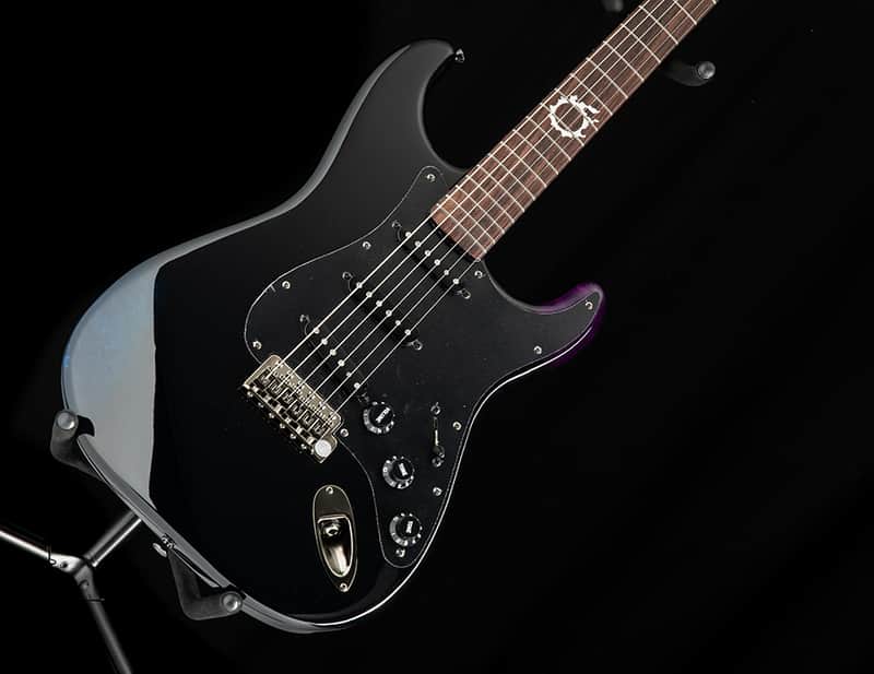 Fender Final Fantasy XIV Stratocaster Limited Black Electric Guitar image 1