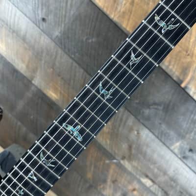 PRS Wood Library Custom 24 Semi-Hollow Flame Maple 10 Top Korina Body/Neck Ebony FB - Livingston Lemondrop 394891 image 5