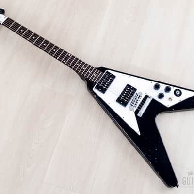 Gibson Custom Shop Kirk Hammett 1979 Flying V Murphy Lab Aged Ebony image 10