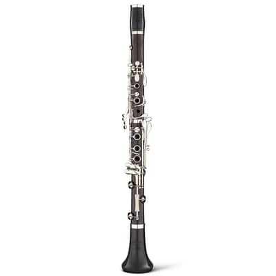 Backun Alpha Plus Grenadilla Student A Clarinet - Silver Plated image 3