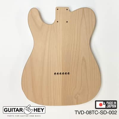 NEW Hosco JAPAN Unfinished Telecaster 62's Style Body, 2-piece - SANDED #002 image 2