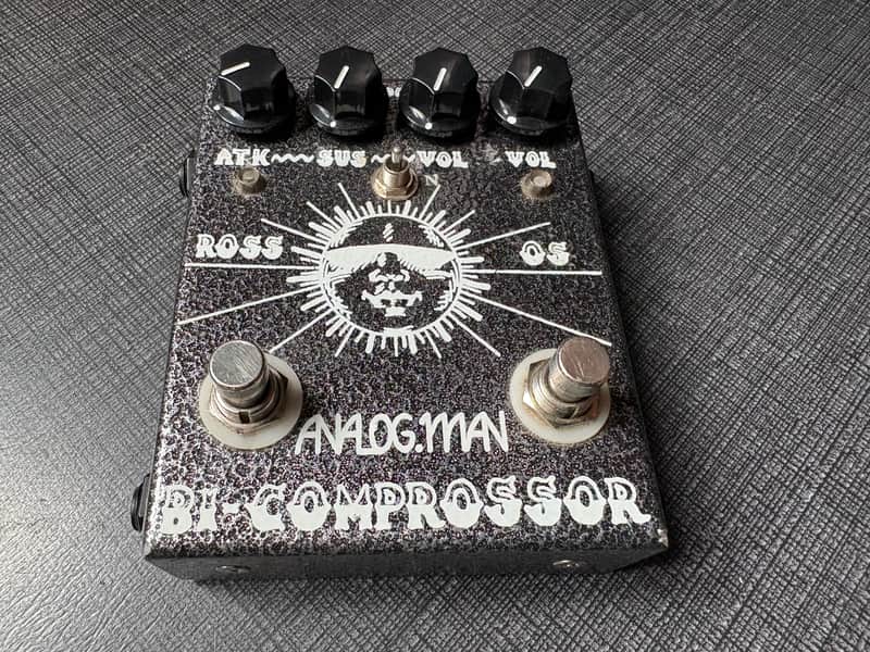 Analogman Bi-Comprossor Compressor Pedal | Reverb