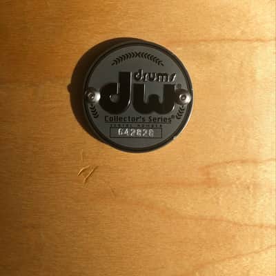 DW Collector's Series 5pc Natural Satin Drum Set 8/10/12/16/22 image 11