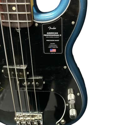 Fender AM Pro II Precision Bass, Dark Night / Rosewood *IN STOCK* image 3