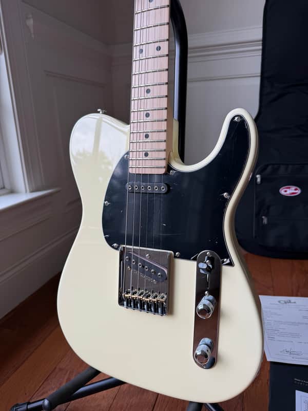 2018 G&L Fullerton Standard ASAT Classic - Vintage White image 1