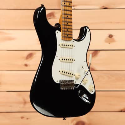 Fender Custom Shop 1956 Stratocaster Journeyman Relic - Aged Black - CZ574495 - PLEK'd image 1
