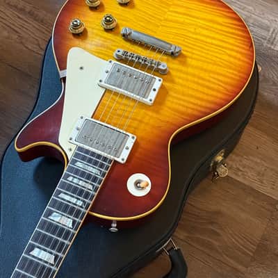 2006 Gibson Les Paul 1960 Reissue Historic Makeovers Deluxe Aged Carmelita Burst image 3