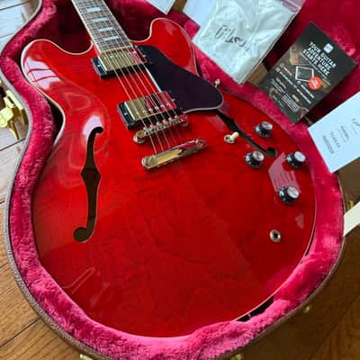 2025 Gibson ES-335 Figured - Cherry Red image 1
