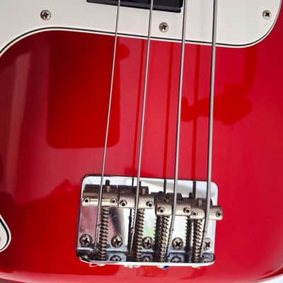 Fender PB-62 EX Precision Bass MIJ 1993-1994 Candy Apple Red Fujigen image 12