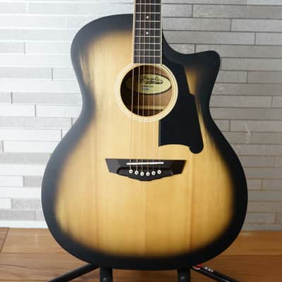 D'Angelico Premier Gramercy Grand Auditorium - Aged Burst image 1