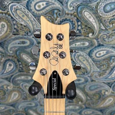 Used PRS SE Swamp Ash Special Trans Charcoal Solid Body Electric Guitar w/Gig Bag image 3