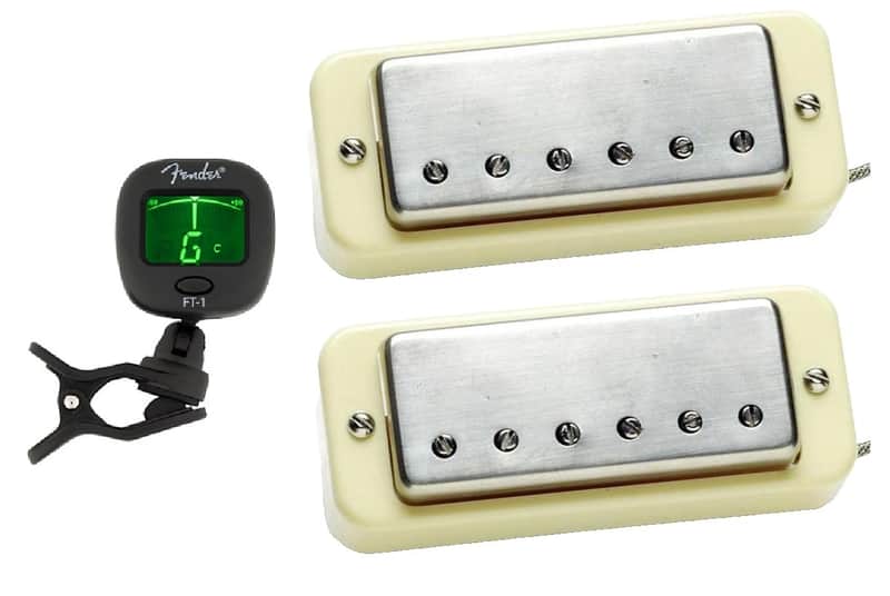 Seymour Duncan Antiquity II Mini Humbucker Nickel Pickup Set ( FREE FENDER GUITAR TUNER ) image 1