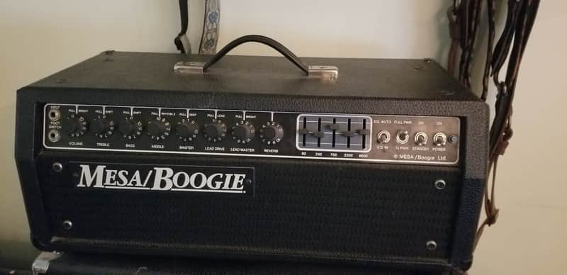 Mesa Boogie Mark III 3-Channel 100-Watt Guitar Amp Head 1986 - Purple Stripe image 1