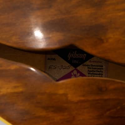 Gibson ES-325 1970 - Walnut image 9