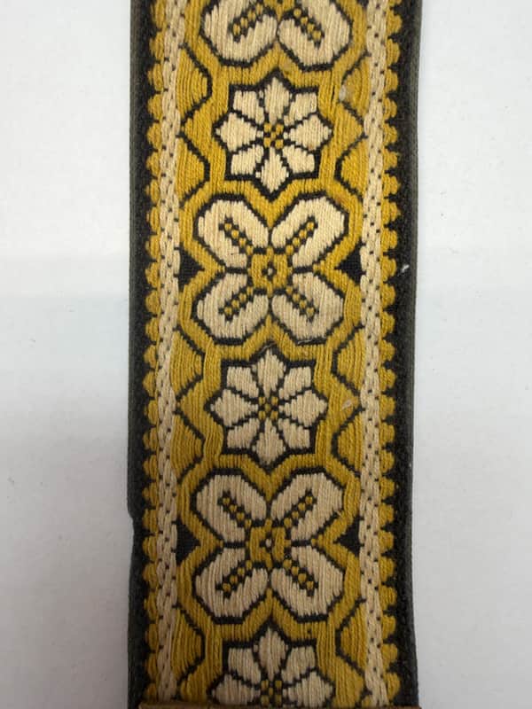 Ace 1960s Vintage Ace Guitar Strap Woven Original Logo, Collectible Rare pattern Hendrix 1960s image 1