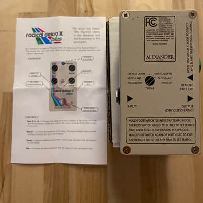 Alexander Pedals Radical Delay II Plus 2010s - Graphic image 3
