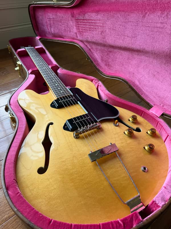 2026 Gibson Custom Shop ES-330 ‘59 Reissue VOS - Vintage Natural image 1