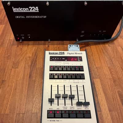Lexicon 224 vintage Reverb with LARC (newly serviced) image 4