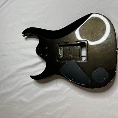 Ibanez RG370DX Electric Guitar Body 2000s - Black Sparkle image 9