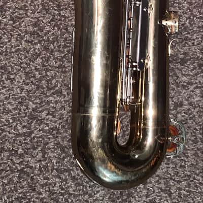 Buescher aristocratic 200 tenor Saxophone  made in the usa ohsc image 9