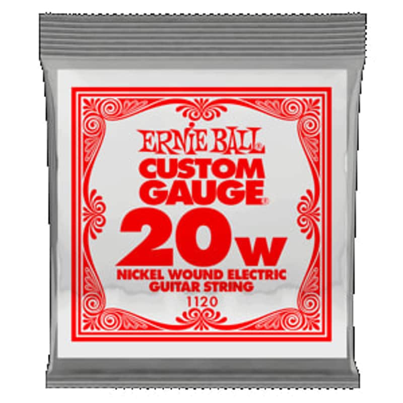 Ernie Ball .020 Nickel Wound - Electric 6 Pack image 1