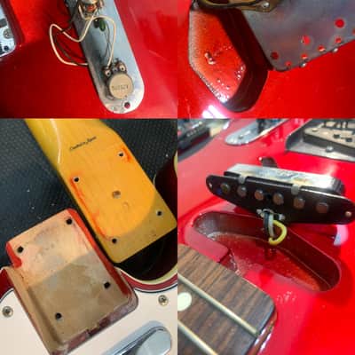 Fender TL62B-TX Telecaster Custom '62 Reissue CIJ 1997 Candy Apple Red Double Bound USA Texas Special PUs w/ Bag image 23