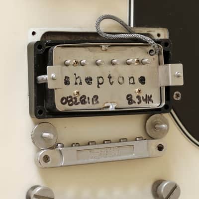 MIJ 1989 Greco Polaris White SG Standard model SS63-60 with Sheptone pickups image 23