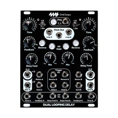 4ms Dual Looping Delay Eurorack Module (DLD) - Black image 1