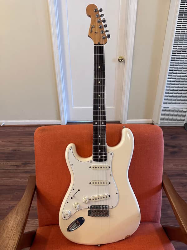 Fender Stratocaster ST-362 1995 - Olympic White image 1