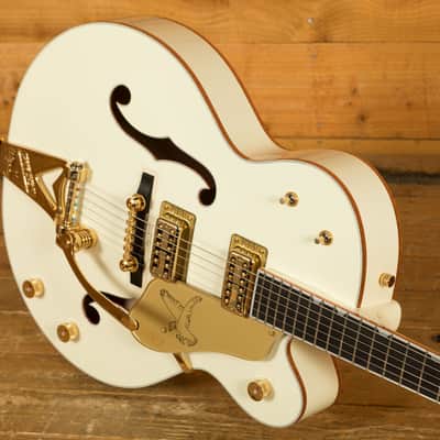 Gretsch G6136T-59 Vintage Select Edition '59 Falcon Hollow Body Vintage White image 5