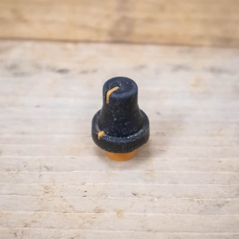 Tascam Porta 03 Phones Knob, Orange Porta03 Replacement UTASP3001 image 1