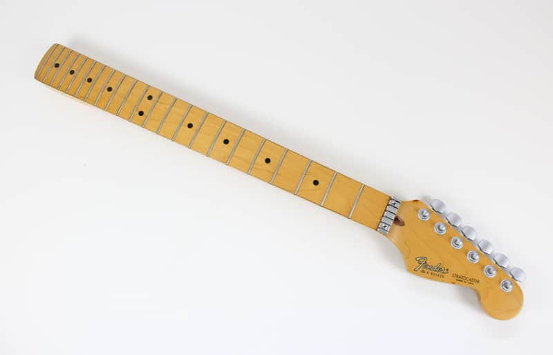 1989-1990 Fender Stratocaster Plus Maple Neck Wilkinson Nut w/Original Schaller Tuners 1980s E Series USA Strat image 1