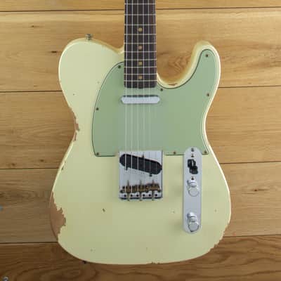 Fender Custom Shop 63 Tele Relic Vintage White CZ584377 image 3
