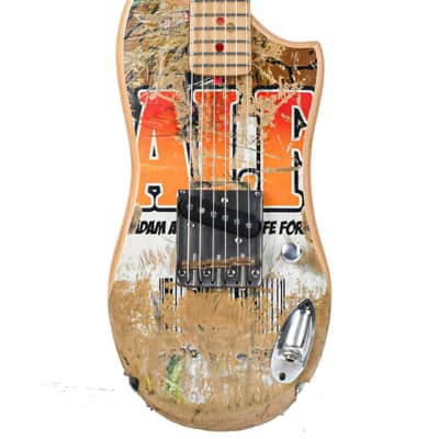 Skateguitar Musk Adam Alfaro Board Ca. 2007 image 1