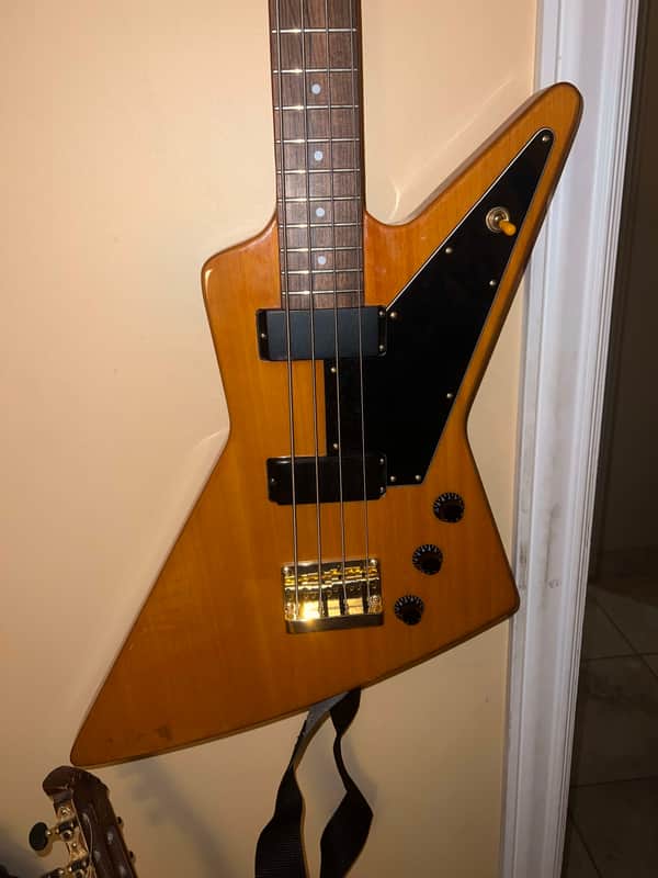 Epiphone Korina Explorer Bass | Reverb